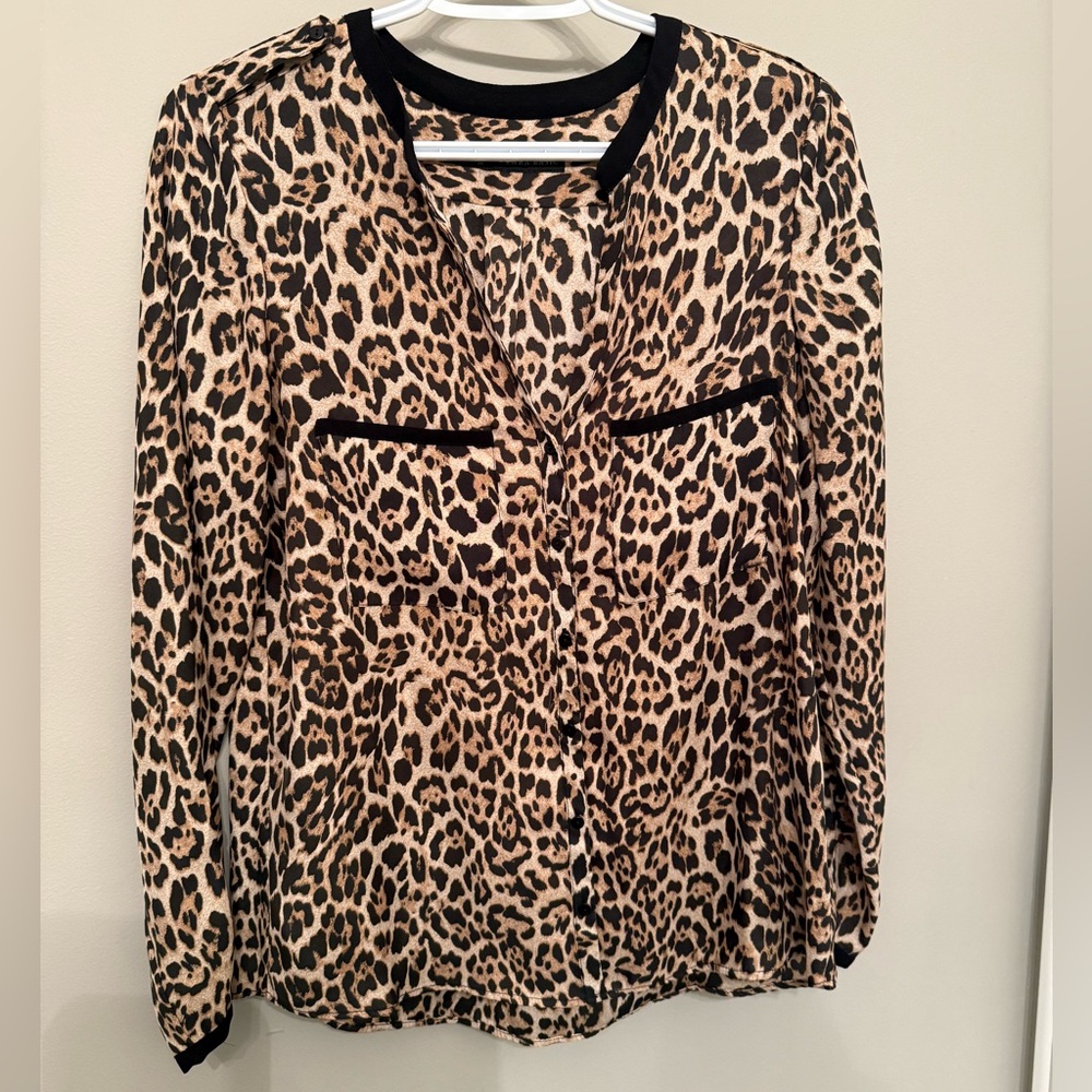 Zara Animal Print Top